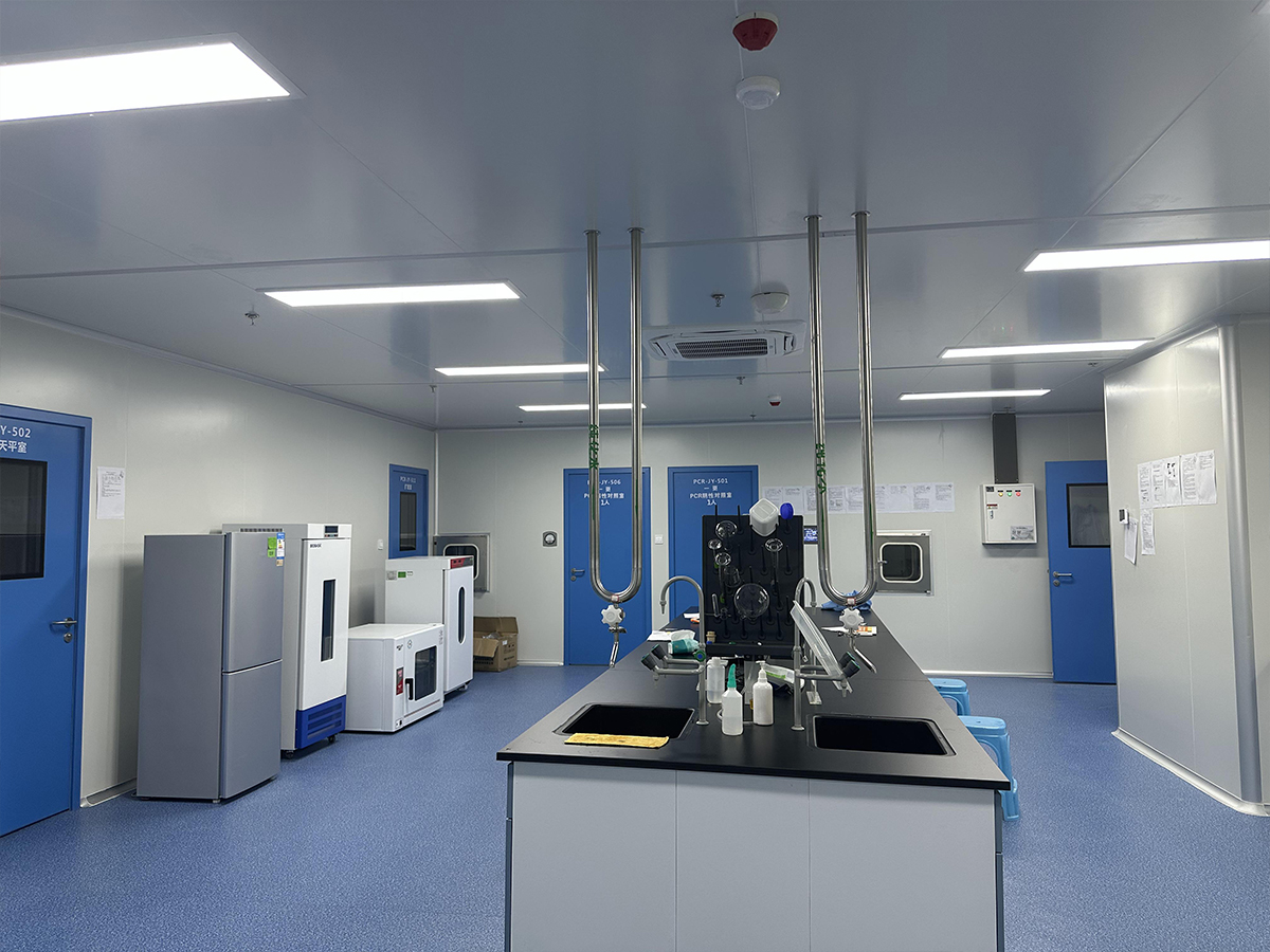 合肥深藍(lán)生產(chǎn)廠房保健食品潔凈車間設(shè)計與施工工程